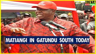 Matiangi Speech Today Destroying Ruto While Opening Jubilee Party Offices In Gatundu South