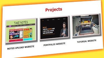 Create a Personal Portfolio website using html and css step by step in Hindi [project section] Part2