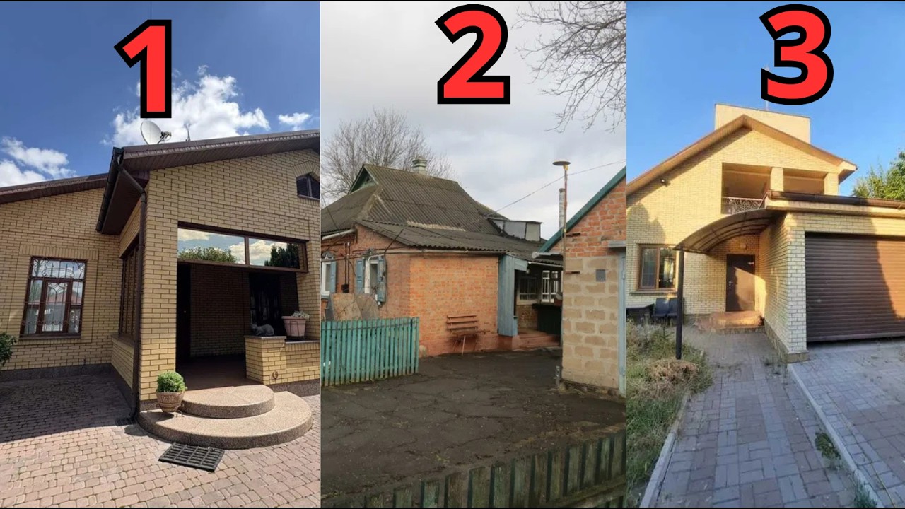 ТОП-3 будинки які зараз продаються в Україні! Величезний у Борисполі, сучасний у Гатному та у Львова