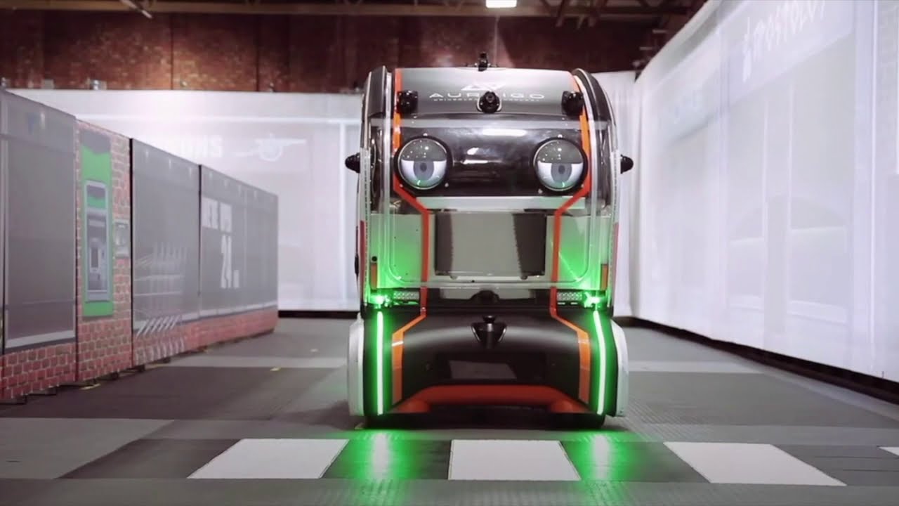Autonomous Tech News - Aurrigo wins innovation award - YouTube