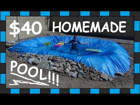 DIY Pool!!! // $40 Homemade swimming Pool!!!
