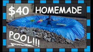 DIY Pool!!! // $40 Homemade swimming Pool!!!