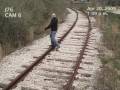 MAN HIT BY TRAIN