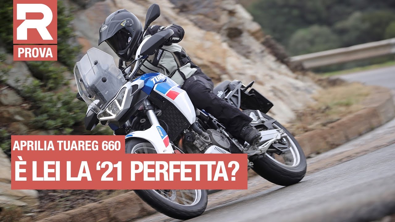 Aprilia Tuareg 660 prova in sella alla nuova maxi Enduro. È lei la