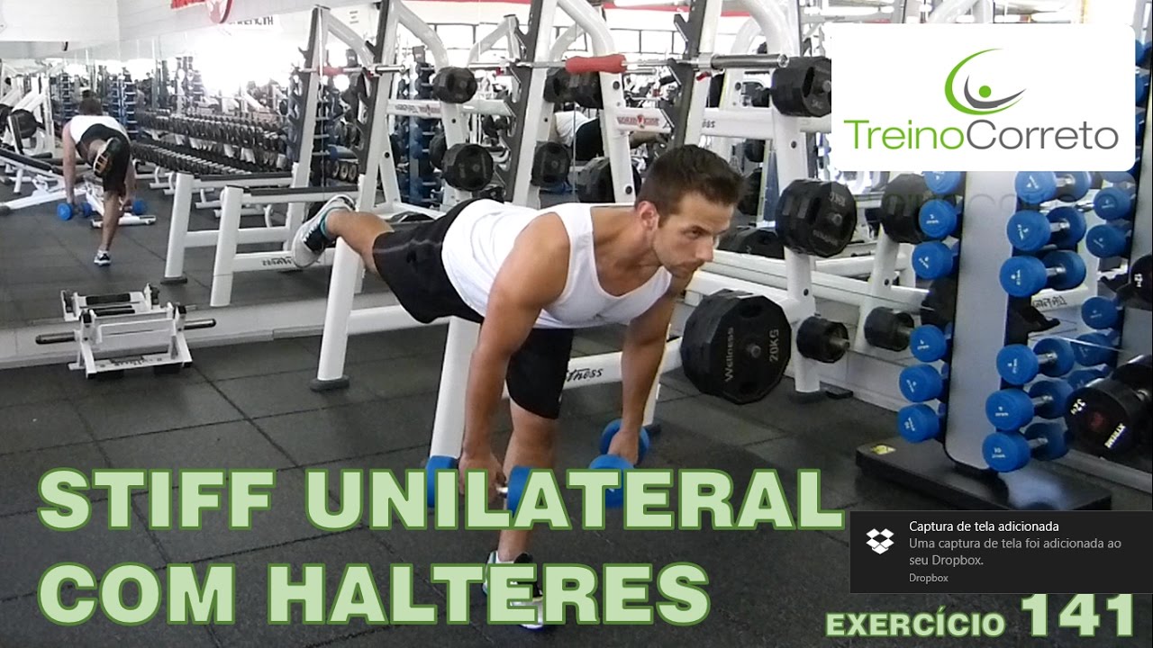 stiff unilateral com halter gif