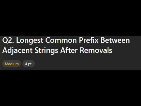 Longest Common Prefix
