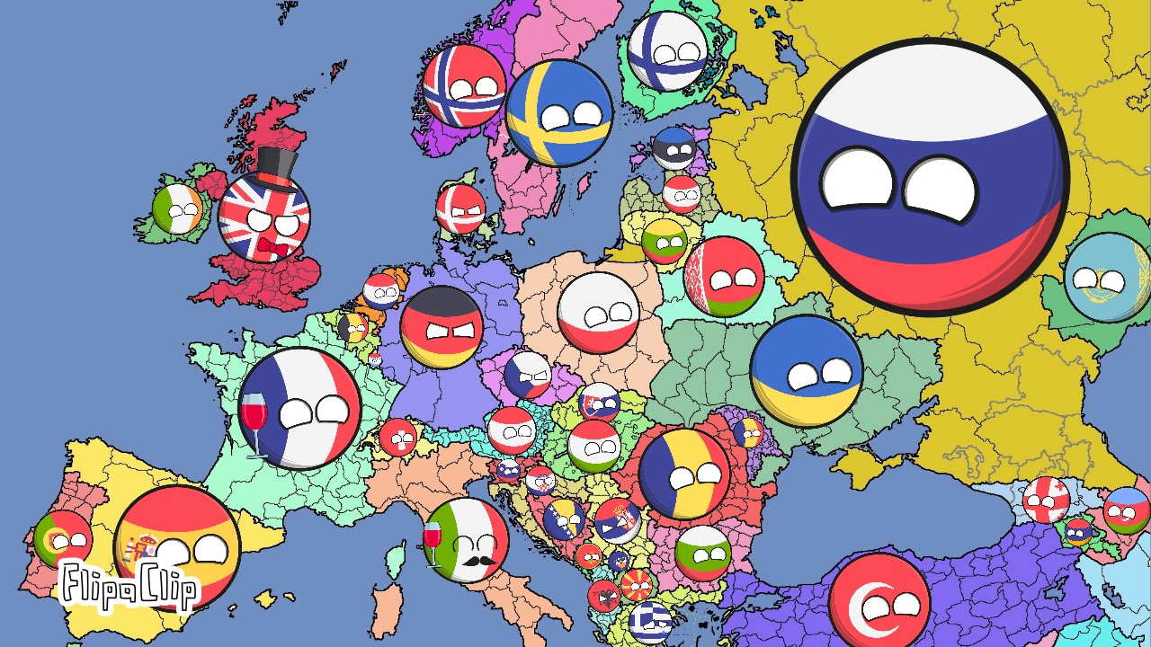 Карта украины кантриболз