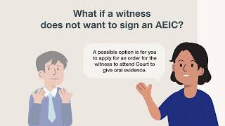 Affidavits of Evidence-In-Chief (AEICs) - Civil trials in the State Courts [English Subtitles]