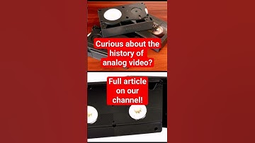 Amazing journey of analog video #video #analog #history #musichistory #filmhistory