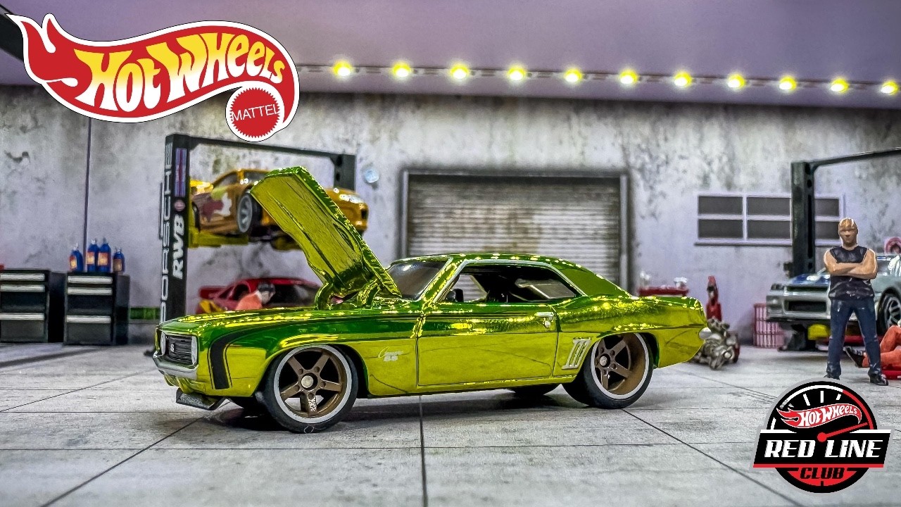 Hot Wheels RLC '69 Chevy Camaro SS Unboxing - YouTube