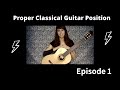 Proper Classical Guitar Position: Selecting the Right Chair for Optimal Performance