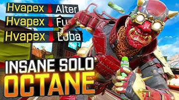 1v3? Easy with Octane’s Speed! SOLO 72 KILLS Apex Legends