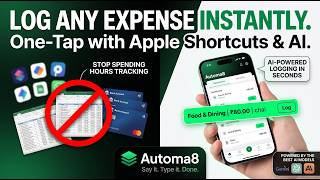 Automa8 Wealth Tracking: iOS Shortcut