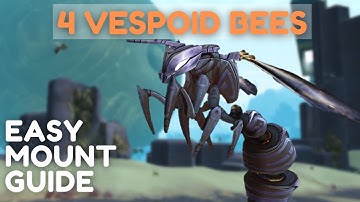 How to Get All 4 Vespoid Wasp Mounts - Protoform Synthesis - 9.2 Zereth Mortis - All the BUZZ in WoW