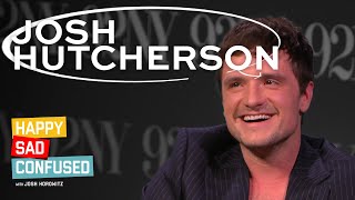 Josh Hutcherson talks THE BEEKEEPER, THE HUNGER GAMES, Whistle & internet memes I Happy Sad Confused