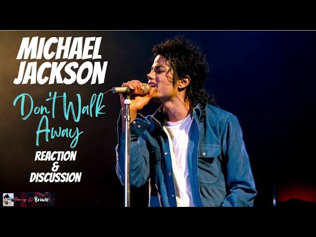 Music Corner: Introducing my Wife to Michael Jackson - Don't Walk Away REACTION! class=
