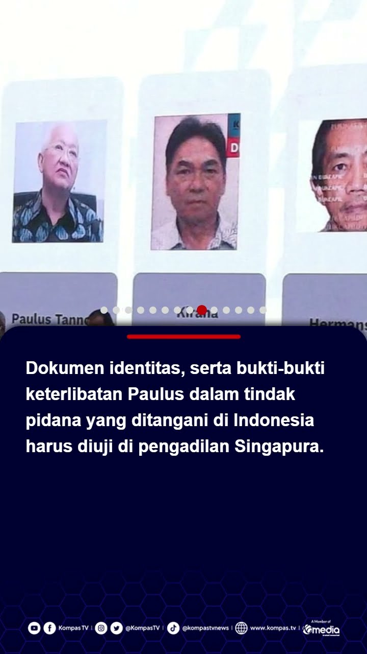 Jalan Panjang Memulangkan Paulus Tannos, Tersangka Korupsi dari Negeri Singa #kpk #dpo #ektp