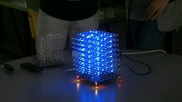 Cubo led 8x8x8