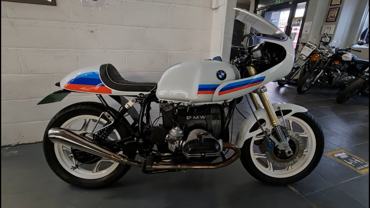 1990 BMW R80 798cc Cafe Racer Full Video View at Motorbikes4all.com in Malvern