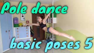 Pole Dance basic poses (moves) #5