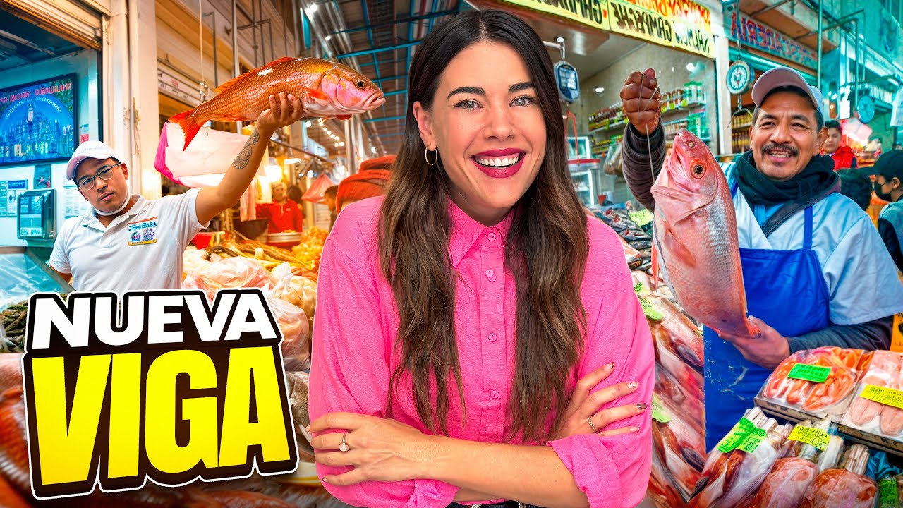 ¡El Mercado de Pescado MÁS GRANDE DEL MUNDO está en CDMX!