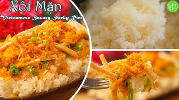 Cách Nấu Xôi Nhanh Không Cần Ngâm Nếp | Chuẩn Bị 10 Phút, Xôi Mềm Dẻo Ngon, Bóng Đẹp Nguyên Hạt