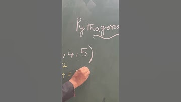Pythagorean triplets