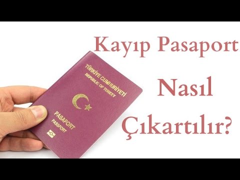 Video: Kayıp Bir Pasaport Nasıl Bulunur