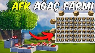 Minecraft Kolay Ağaç Farmı 1.21 Afk Odun