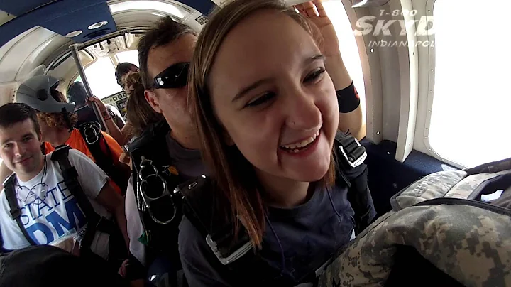 Kristen Frazier's Tandem skydive!