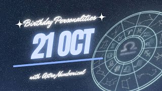 21 October Zodiac Horoscope: Birthday Personality & Traits Revealed