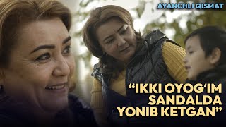 Protez oyoq bilan haydovchilik qilgan ayol qismati