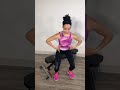 Form Review: bodyweight squat with an optional bench. Practice this exercise in Tasha’s new workout!