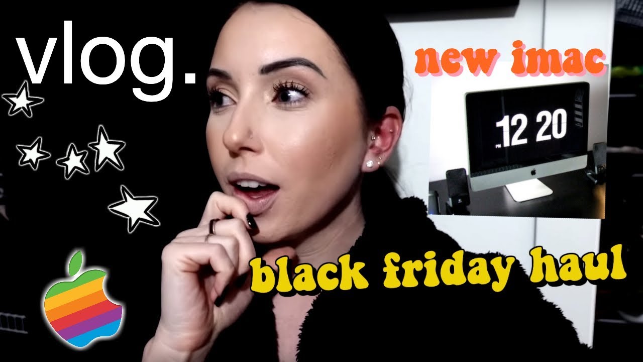 Behind the Scenes Rebranding, Black Friday Haul, New iMac is Defective? | VLOG