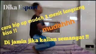 Cara mudah melakukan kip up hanya dalam 3 menit !!