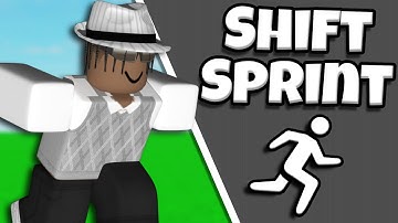 How To Make A Shift To Sprint In Roblox Studio WITHOUT SCRIPTING