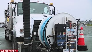 Sacramento city crews clear drains ahead of forcasted days of rain