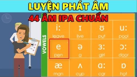 Bảng Phiên Âm tiếng Anh IPA - Cách phát âm chuẩn 44 Âm Quốc Tế cho Người Mới Bắt Đầu