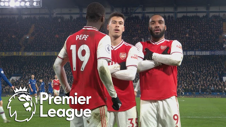 Gabriel Martinelli scores equalizer for 10-man Arsenal against Chelsea | Premier League | NBC Sports