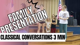 Classical Conversations Family Presentation | What is your Favorite Thing About CC?
