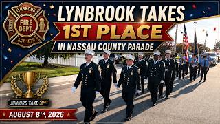 Nassau County Parade- LFD 1st Place; Juniors 3rd in County