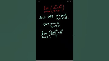 Prove that lim(x→α) [(x^n - a^n)/(x - a)] = na^n - 1] for all values of n.