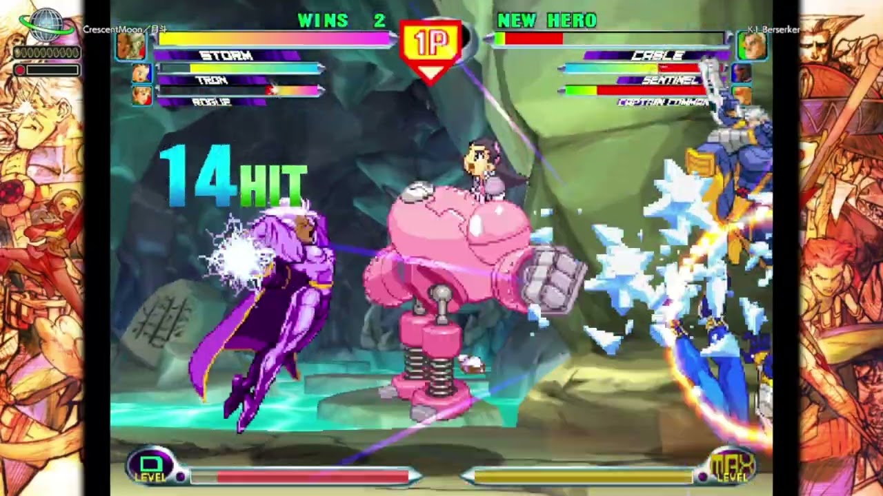 [Marvel vs Capcom 2]マブカプ２Steam対戦81[mvc2]