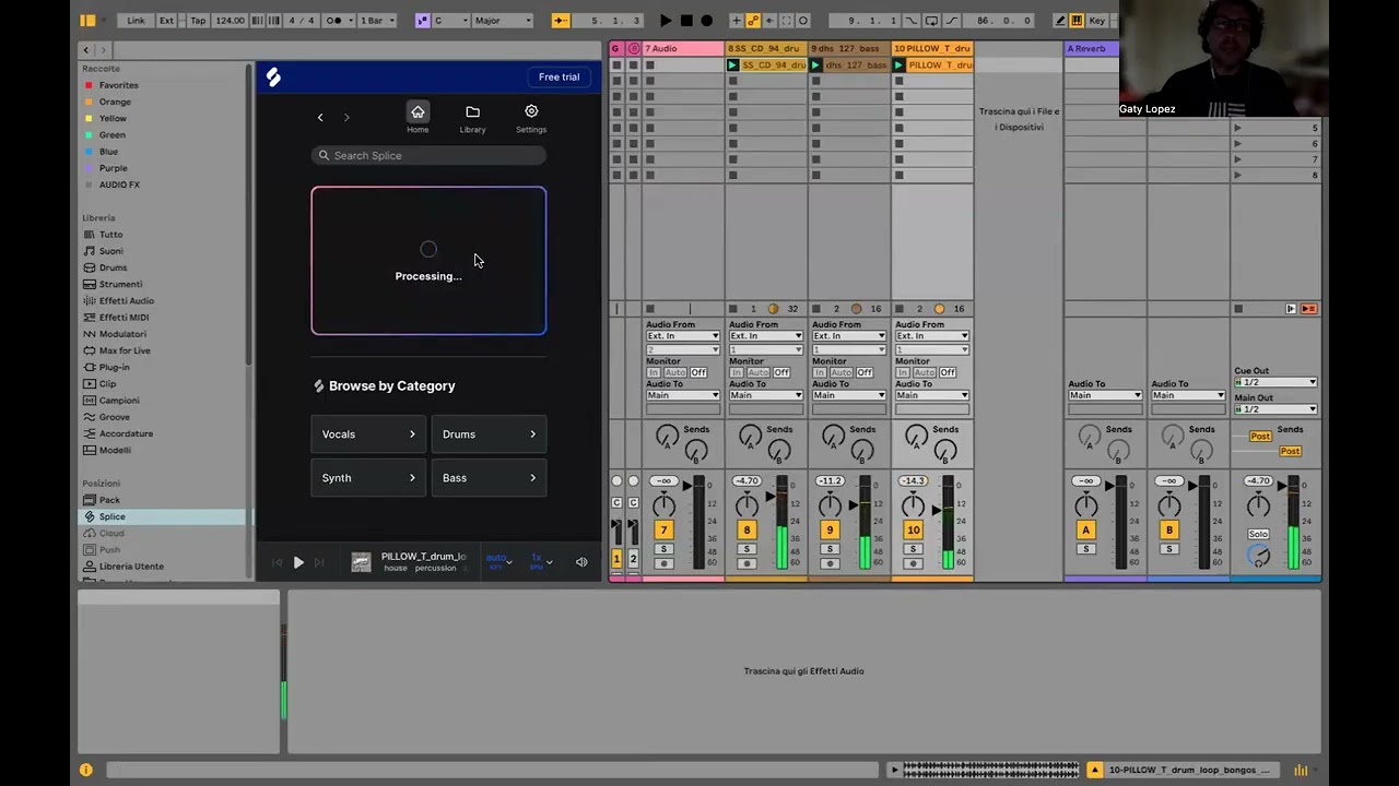 ABLETON LIVE 12 (IT) - Short Tutorial Video 06                    #howtobeaproducer #djproducer