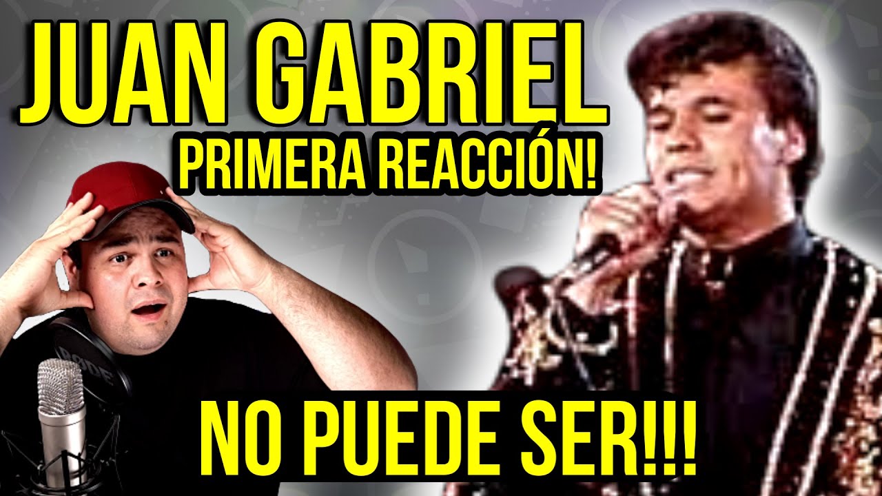 JUAN GABRIEL | PRIMERA VEZ!!! | HASTA QUE TE CONOCI | Análisis-Reacción Vocal Coach - Con Subtítulos