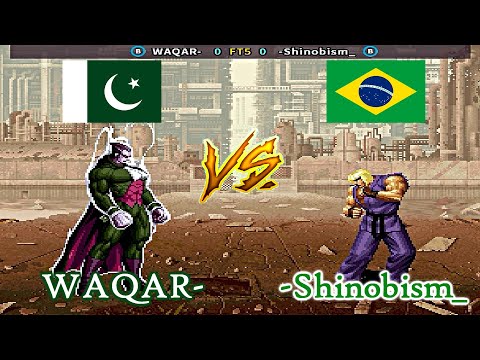 SNK vs. Capcom - SVC Chaos Super Plus - WAQAR- vs -Shinobism_ FT5