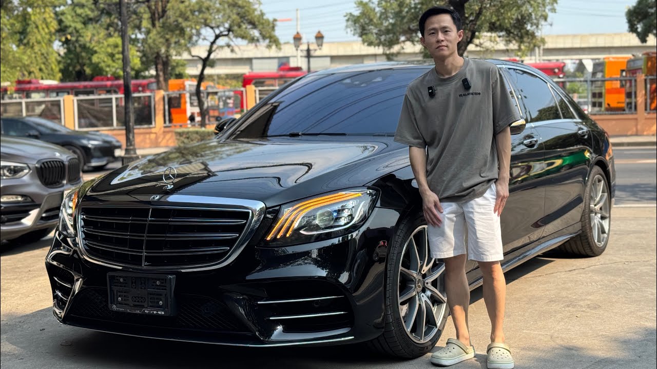 🚘BENZ S-CLASS S350d AMG PREMIUM FACELIFT W222 2019‘ สีดำ ✅ราคา 2,399,000 บาท🛣️วิ่ง90,000 กว่ากม.