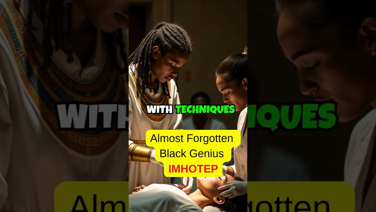 Almost Forgotten Black Genius IMHOTEP 