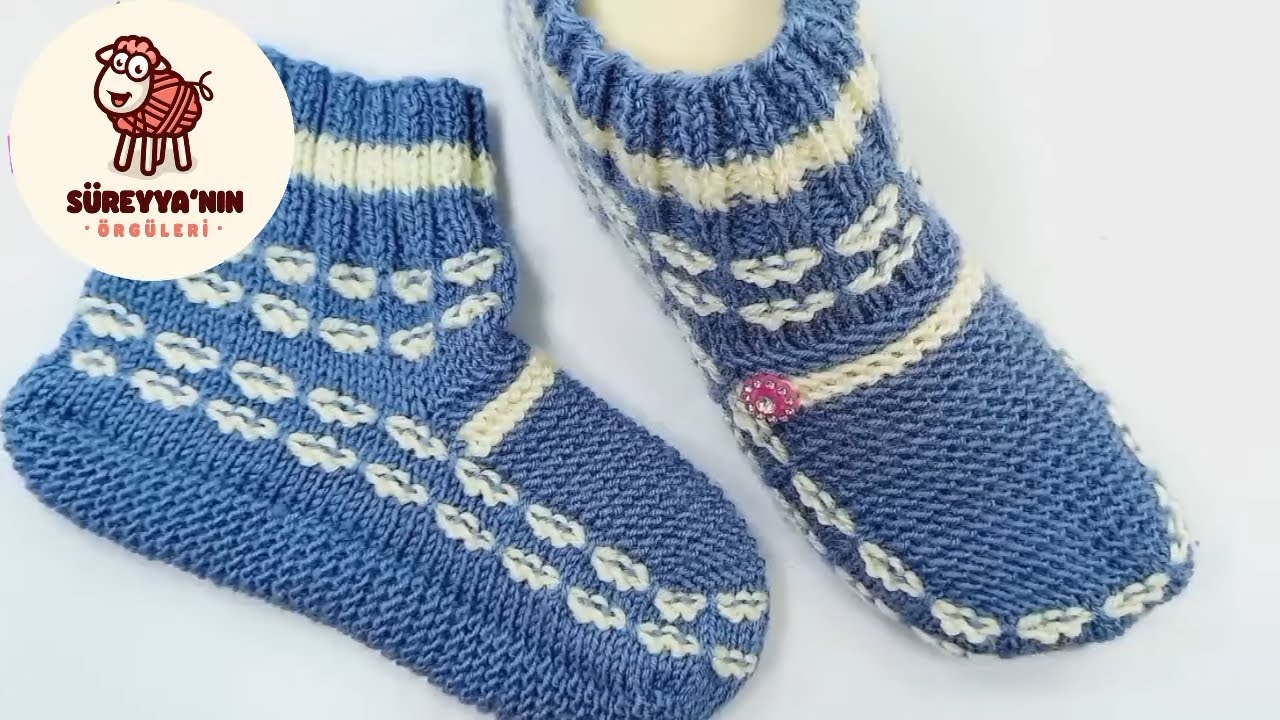 Yeni Başlayanlar İçin Bot Patik 💯 / İki Şiş Bot Patik Yapımı