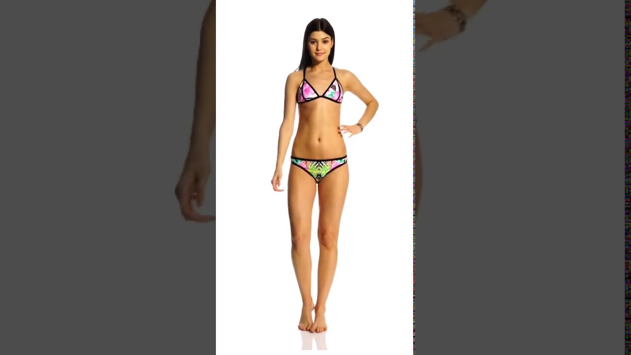 Bikini Lab Swimwear It Takes Hue Cheeky Hipster Bikini Bottom | SwimOutlet.com